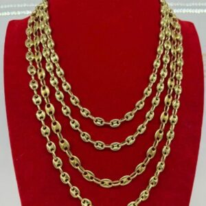 Cadena Gucci 6mm 22in en Oro 10K