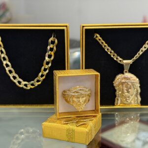 Cadena Corte Brillo 5mm 22in en Oro 10K