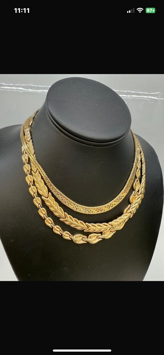 Gargantilla Bizantino 18in en Oro 14K - Imagen 2