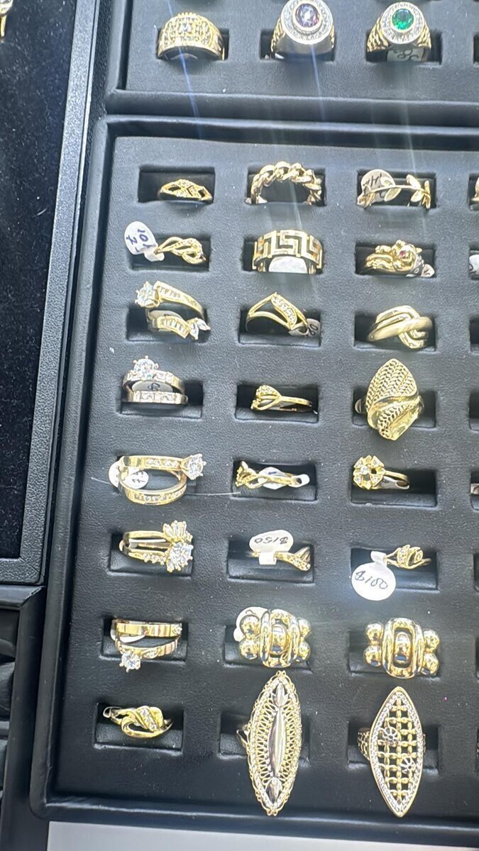 Anillo Mujer Oro 14k Talla 7 - Imagen 3