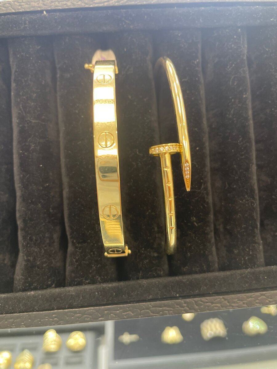Pulso Cartier 7in en Oro 14K - Imagen 3