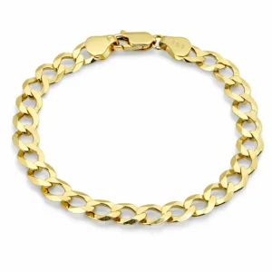 10K Yellow Gold Figaro Link Bracelet