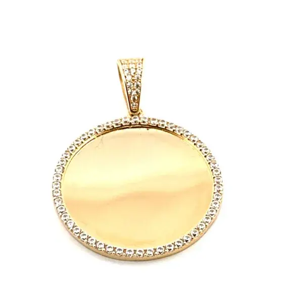 Medalla para foto 10K A Weight 4.3g - La Borla Gold