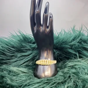 PULSERA PRINCESA 10 KT Size 7 ½ Weight 12.3 G