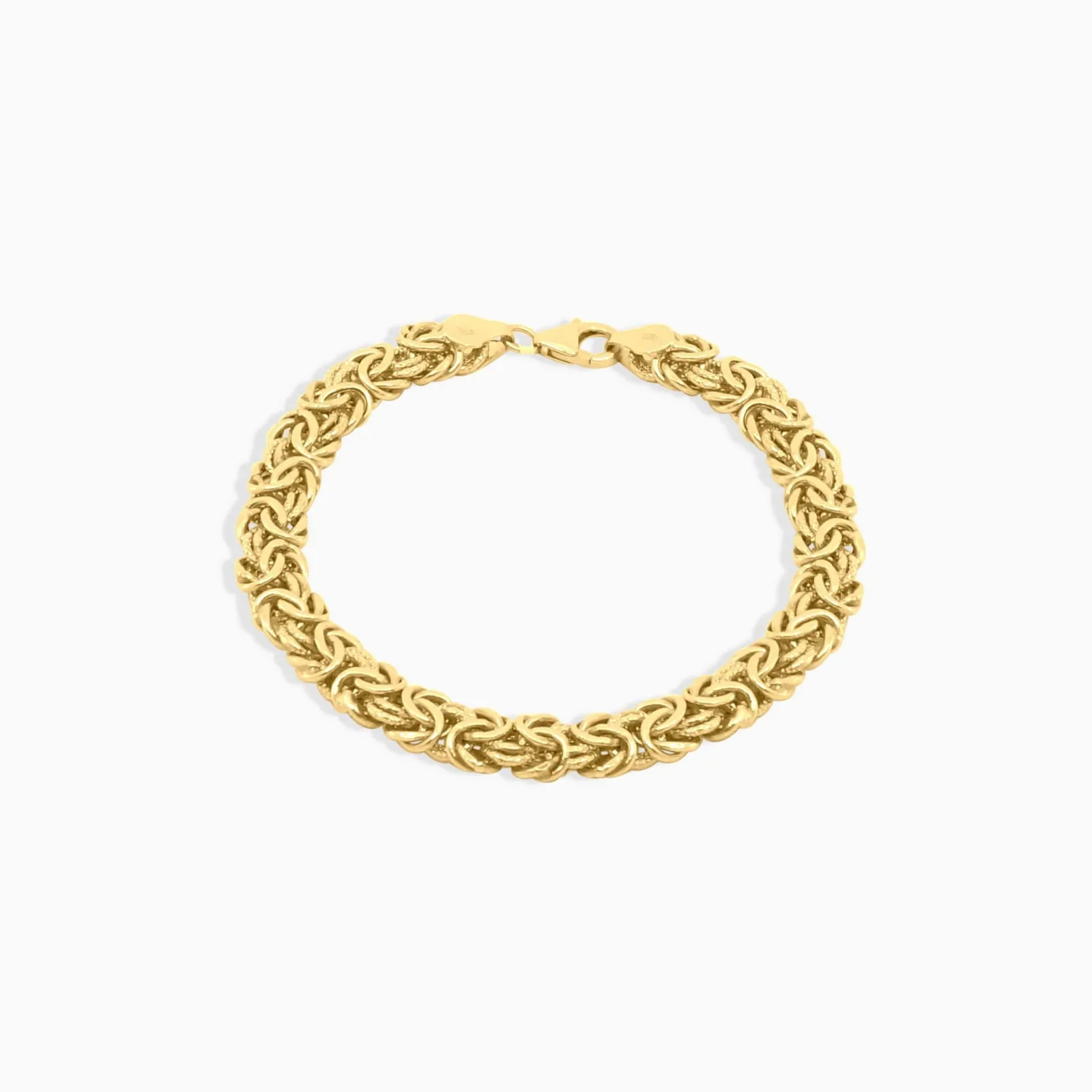 Pulsera de Oro Enlazada Estilo Fino 10k Daisy Joyeria