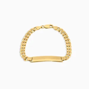 Pulsera Infantil Corte Brillo en Oro 10K Daisy Joyeria