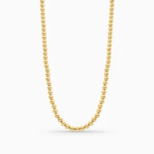 Cadena de Bolas en Oro 10K Daisy Joyeria