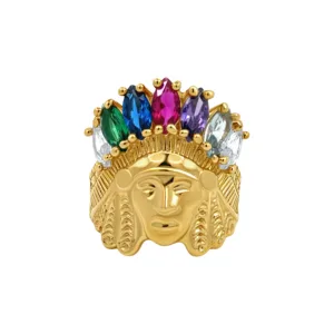 Multicolor Chief Headdress Ring