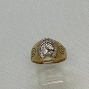 Anillo Herradura de Caballo en Oro 10K