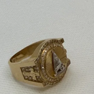 Anillo de Virgen de la Caridad en Oro 10K