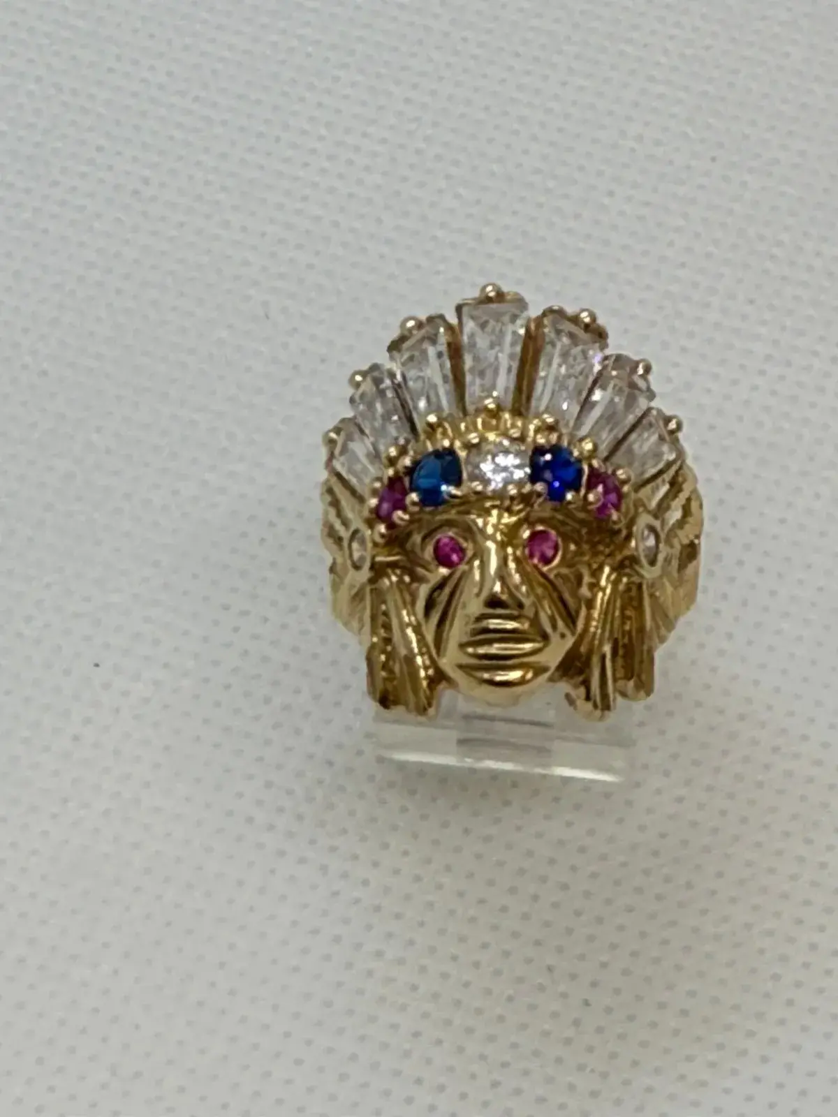 Anillo de Indio en Oro 10K - Imagen 2