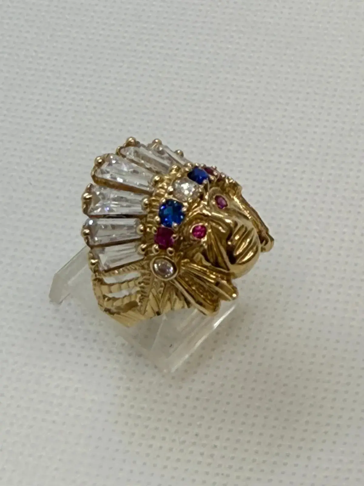 Anillo de Indio en Oro 10K - Imagen 3