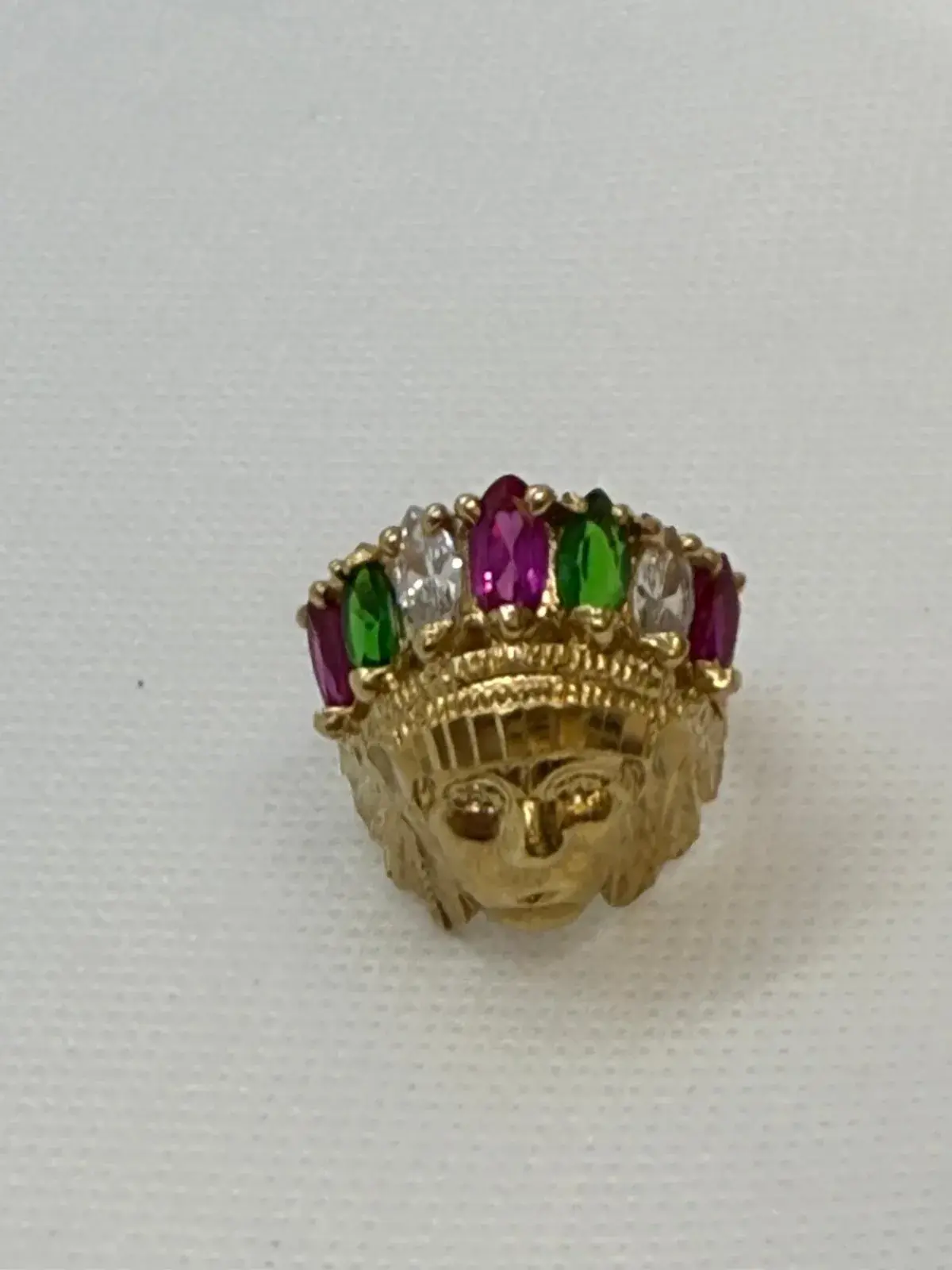 Anillo de Indio en Oro 10K - Imagen 6