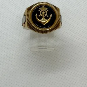 Anillo Ancla en Oro 10K