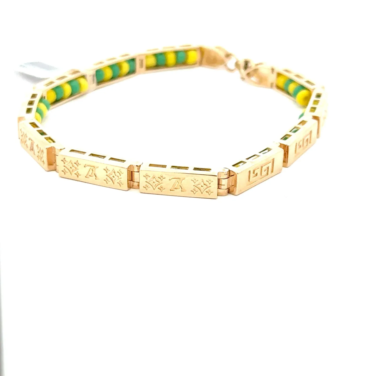 Las Villas Jewelry Online Bracelets Orula Elegant Gold Chain Bracelet 14k 8''