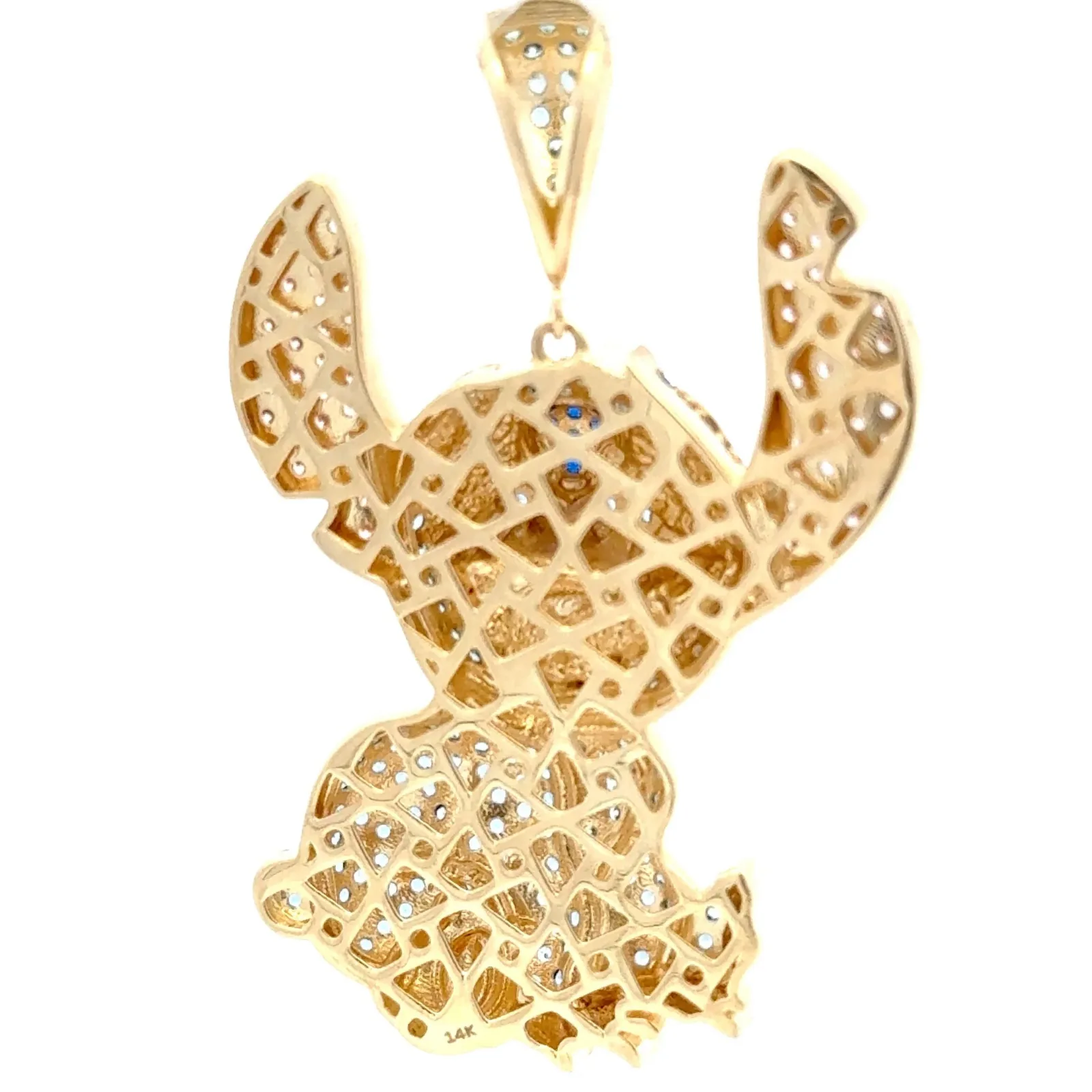Las Villas Jewelry Online Pendants Colorful Stitch Pendant 14k