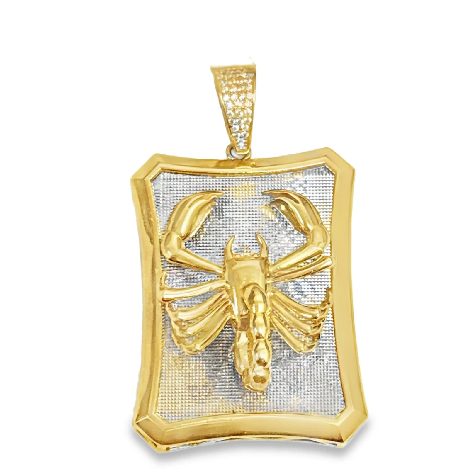 Las Villas Jewelry Online Pendants Yellow Gold Scorpion Pendant 10k