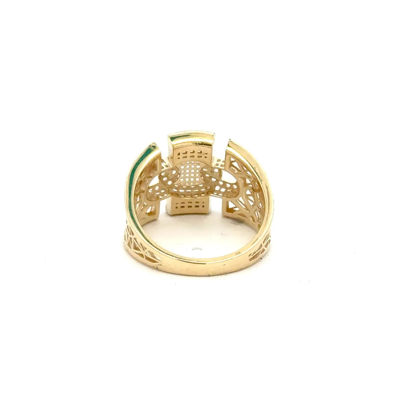 Las Villas Jewelry Online Womens Ring Elegant Gold Statement ring 10k #8