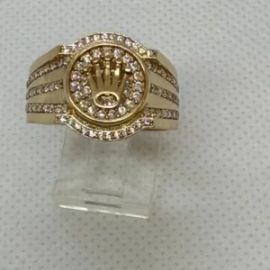 Anillo Estilo Rolex en Oro 10K