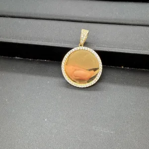 Dije para Foto Mediano en Oro 10K