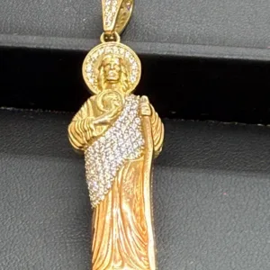 San Judas Tadeo en Oro 10K