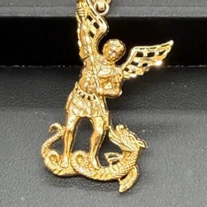 Dije de ArcÃ¡ngel en Oro 10K