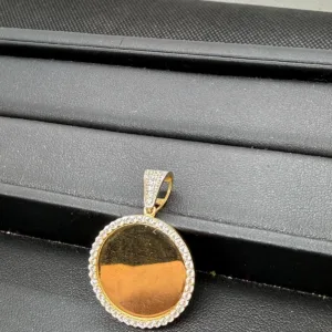 Dije para Foto PequeÃ±o en Oro 10K