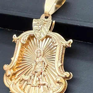 Dije de San LÃ¡zaro en Oro 10K