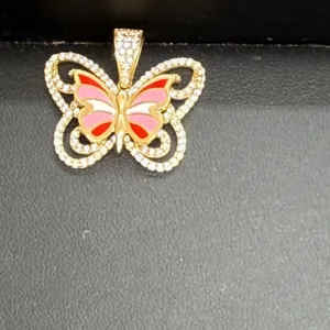 Dije de Mariposa en Oro 10K