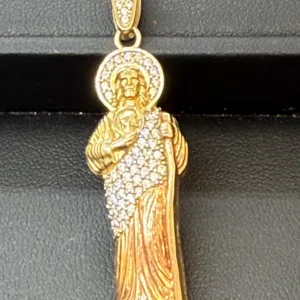Dije de San Judas en Oro 10K
