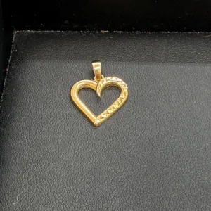 Dije de CorazÃ³n en Oro 10K