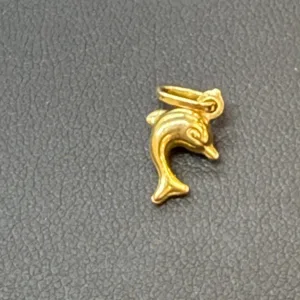 Dije de Delfincito en Oro 10K