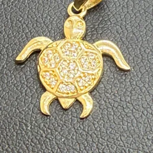 Dije de Tortuga en Oro 10K