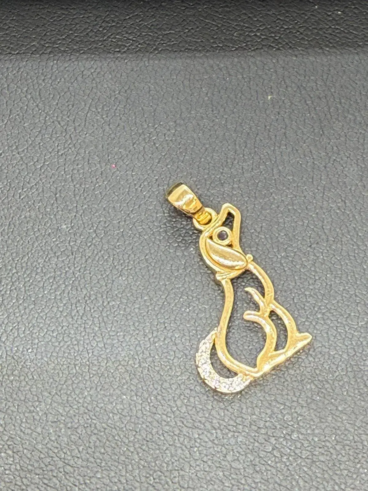 Dije de Perritos en Oro 10K