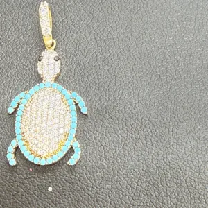 Dije de Tortuga en Oro 10K