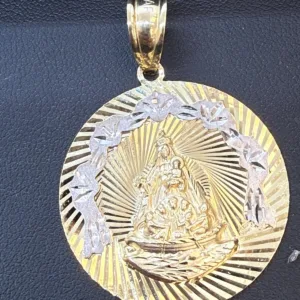 Virgen de la Caridad en Oro 10K