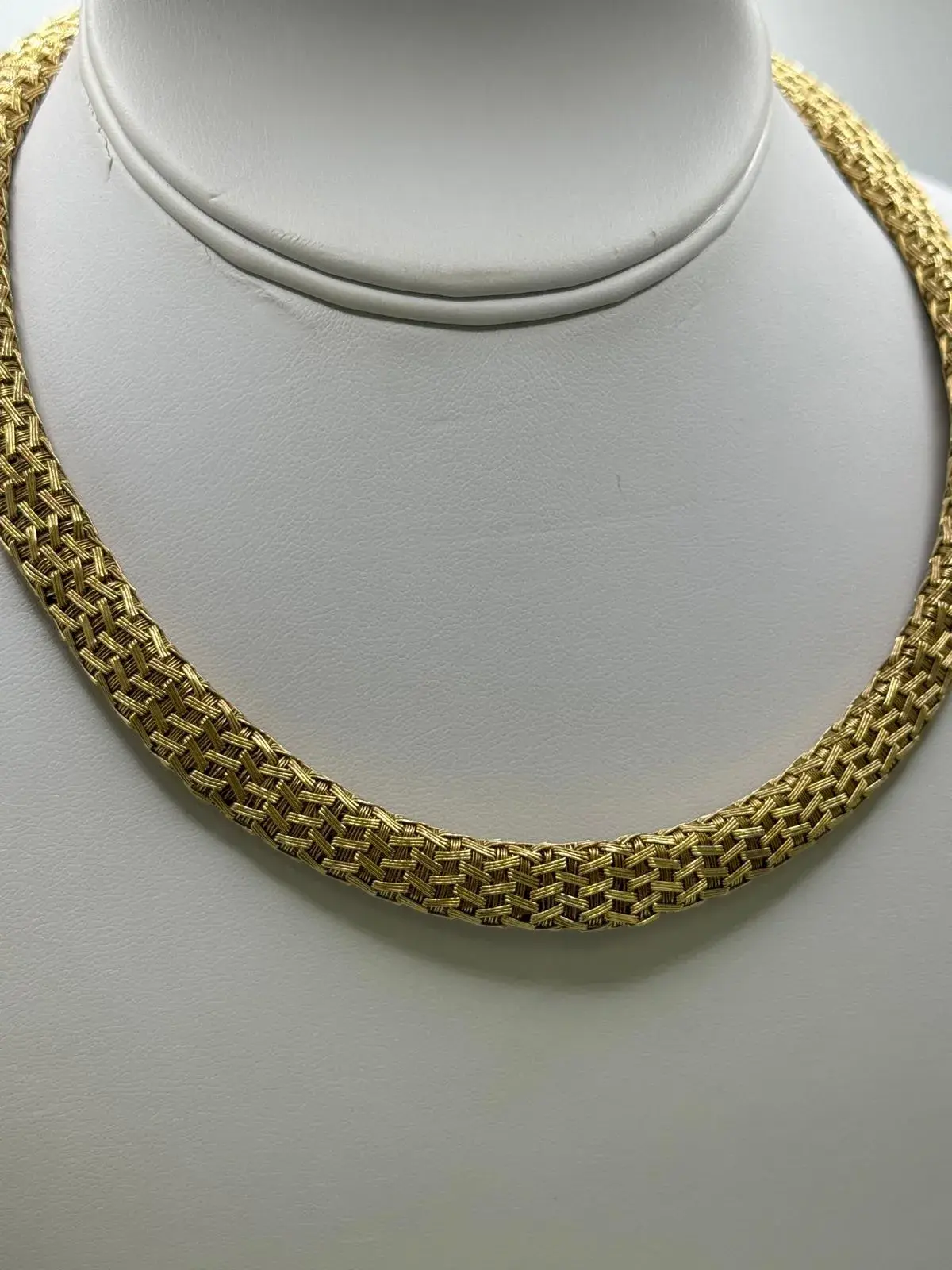 Gargantilla de Modelo Malla en Oro 10K - Imagen 2