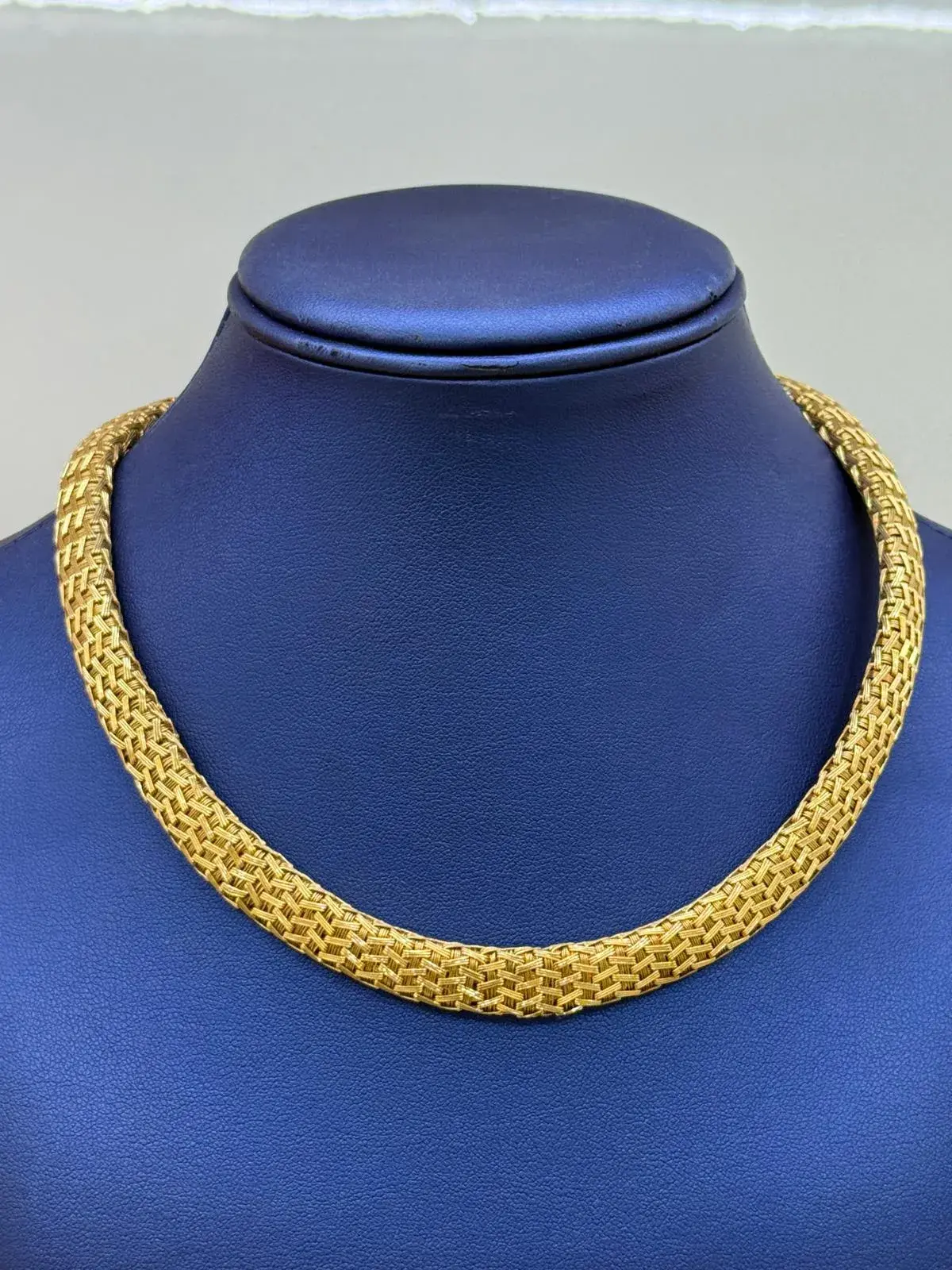 Gargantilla de Modelo Malla en Oro 10K - Imagen 3