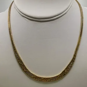 Gargantilla de Malla en Oro 10K