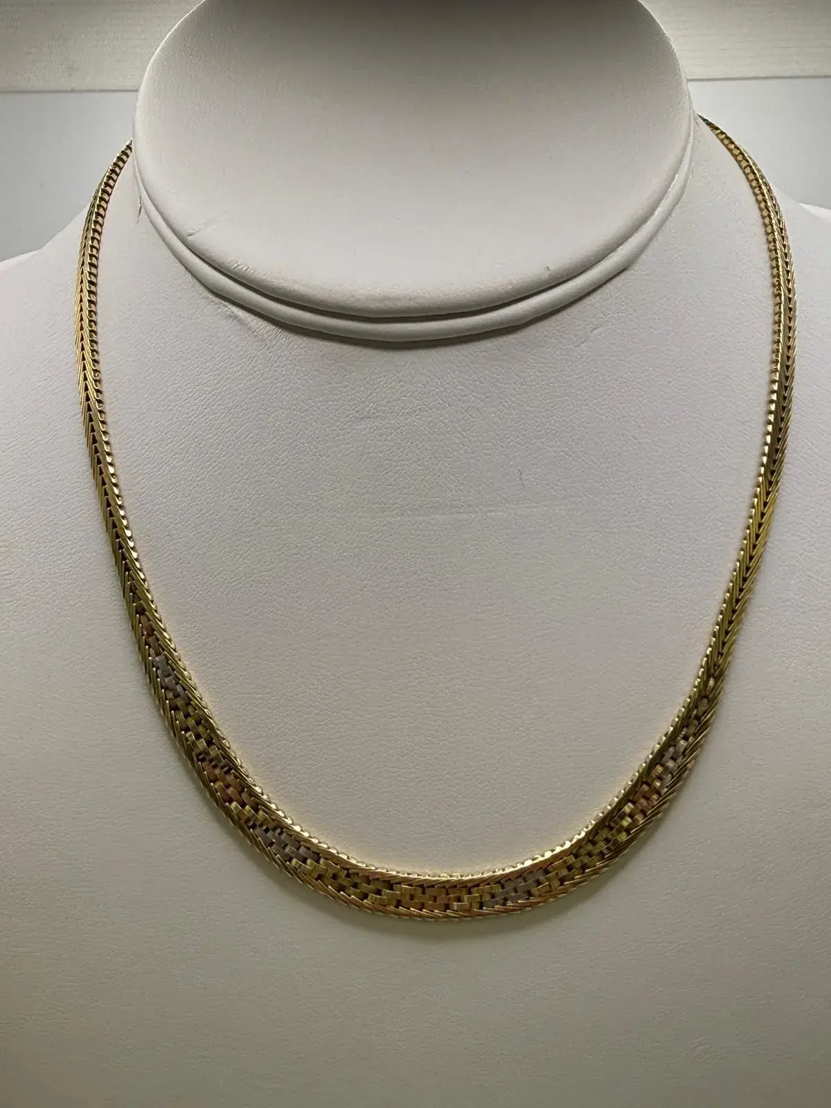 Gargantilla de Malla en Oro 10K