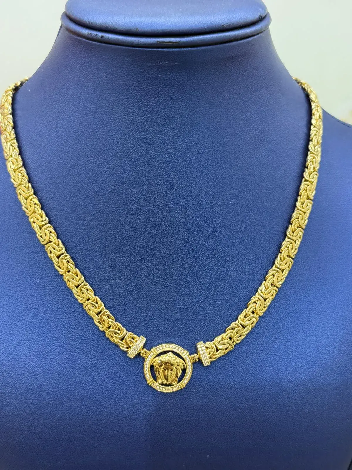 Bizantino Medusa en Oro 10K - Imagen 3