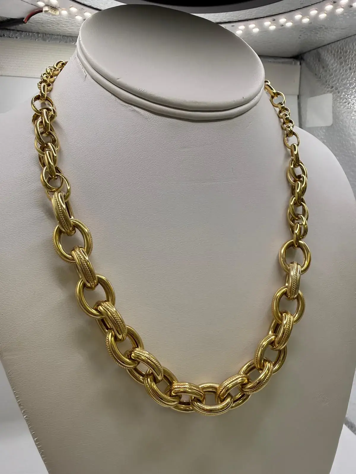 Gargantilla de Rolo en Oro 10K - Imagen 2