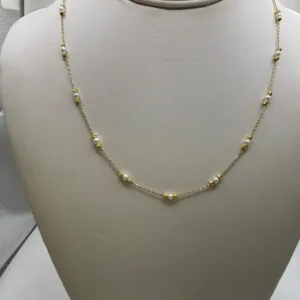 Gargantilla de Balincitos en Oro 10K