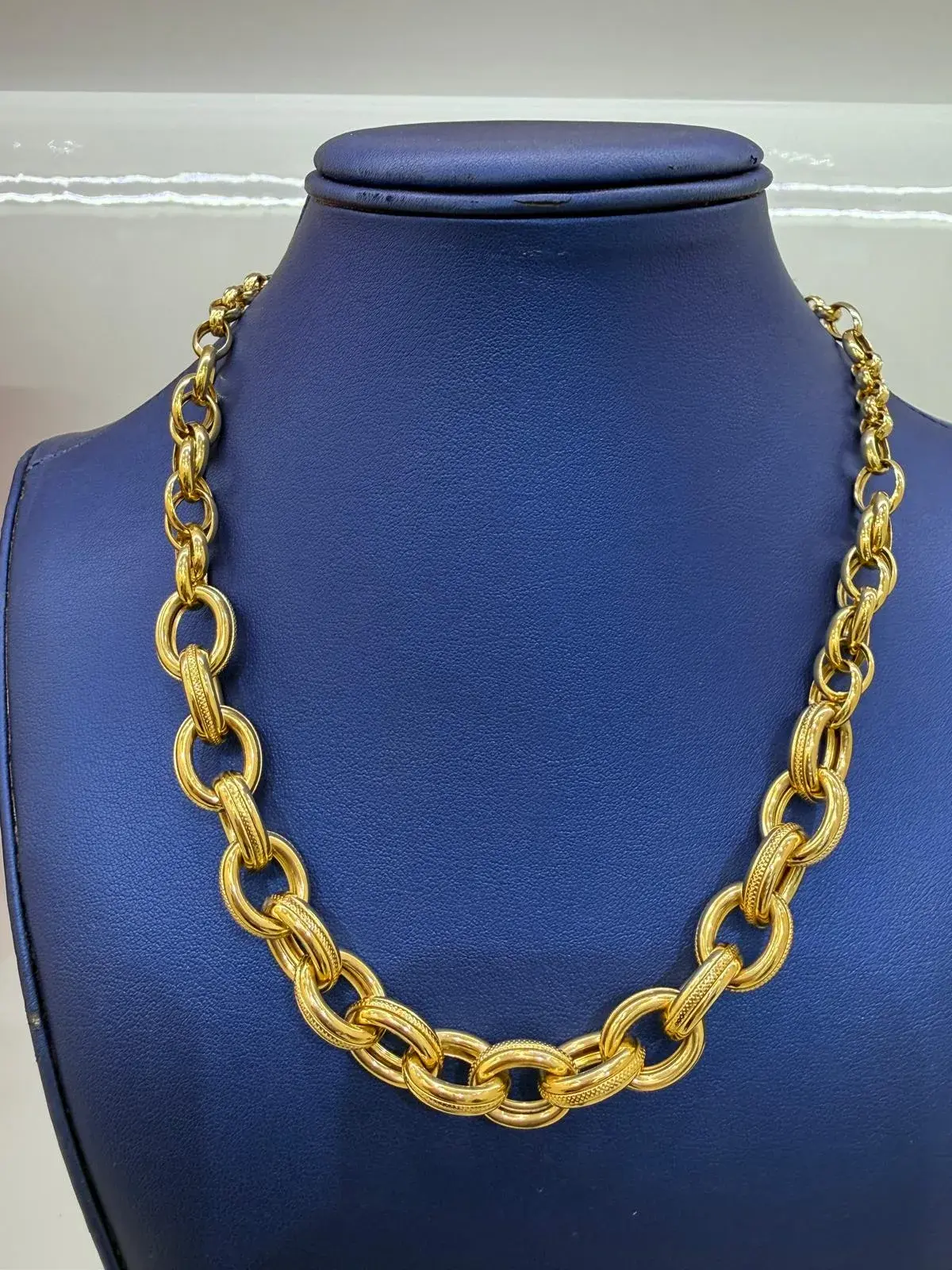 Gargantilla de Rolo en Oro 10K - Imagen 4